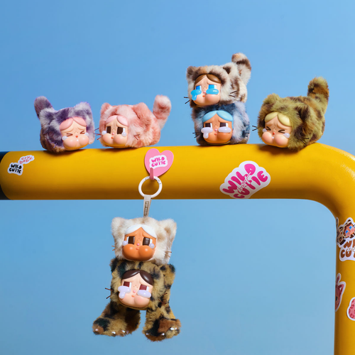 POP MART CRYBABY Wild but Cutie Series - Vinyl Plush Pendant Blind Box