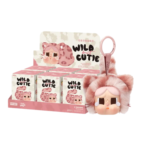 POP MART CRYBABY Wild but Cutie Series - Vinyl Plush Pendant Blind Box