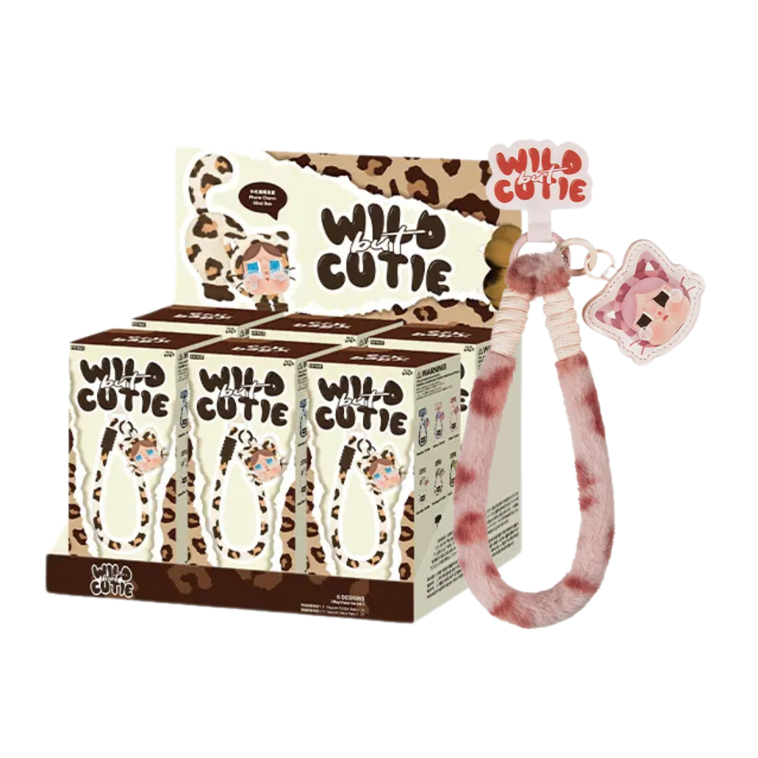 POP MART CRYBABY Wild but Cutie Series-Phone Charm Blind Box
