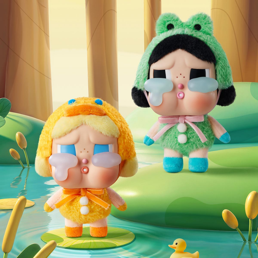 POP MART CRYBABY Crying Again Series-Vinyl Face Plush Blind Box