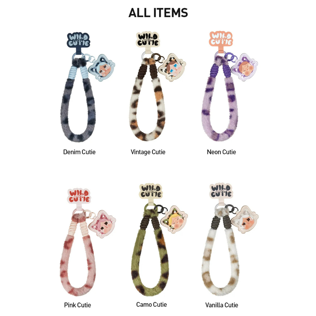 POP MART CRYBABY Wild but Cutie Series-Phone Charm Blind Box