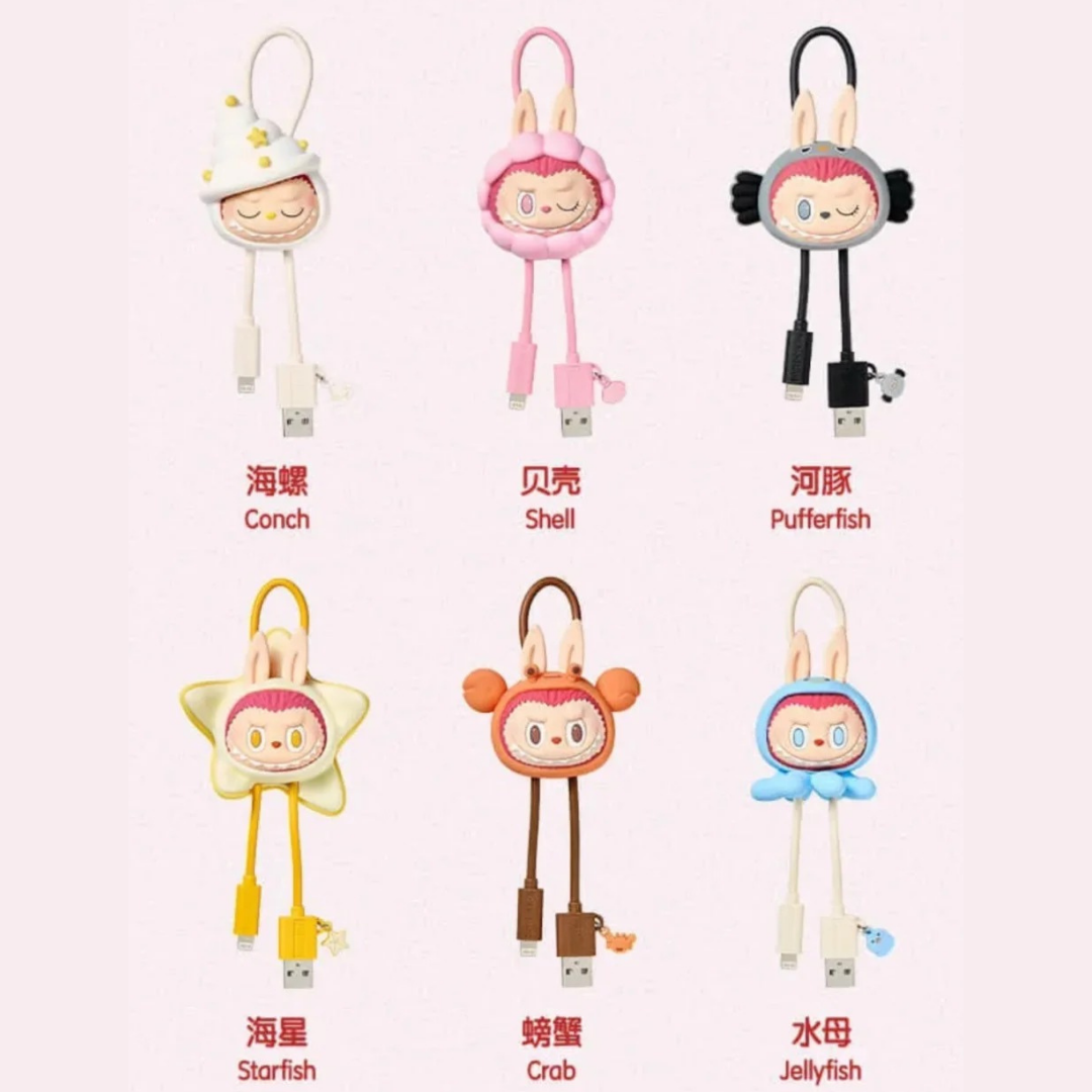 POP MART THE MONSTERS Drunk In Sea Series-Blind Box Data Cable