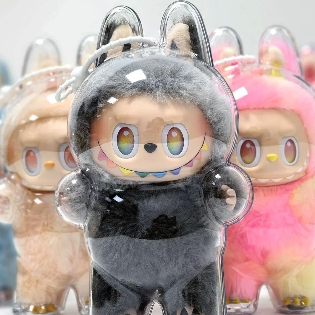 Labubu 4K HD Thick Transparent Protective Case