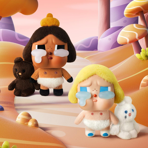 POP MART CRYBABY Crying Again Series-Vinyl Face Plush Blind Box