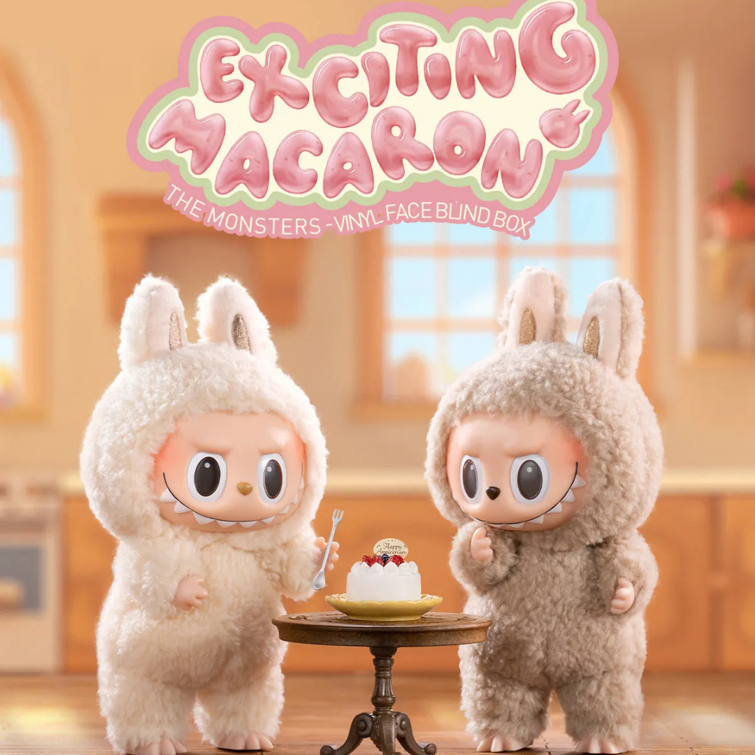 （PRE-ORDER / 2 WEEKS) POP MART THE MONSTERS - Exciting Macaron Vinyl Face Blind Box