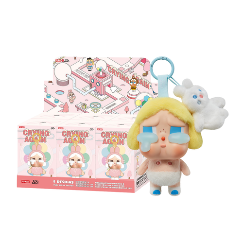 POP MART CRYBABY Crying Again Series-Vinyl Face Plush Blind Box